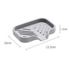 Multifunctional Silicone Sink Tray with Drain – Soap Dish, Sponge & Brush Organizer for Kitchen and Bathroom (Ventilated & Easy to Clean)