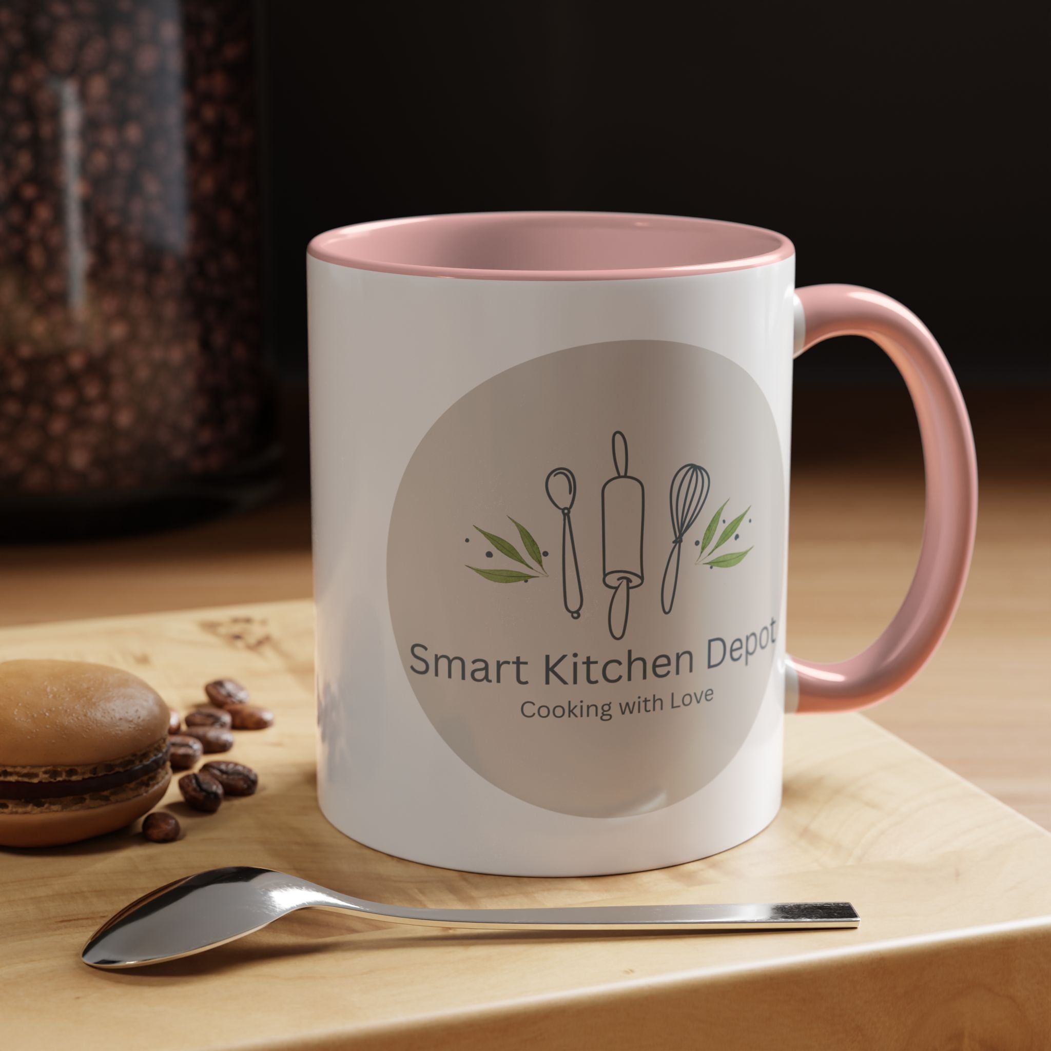 Smart Kitchen Depot Accent Mug — 11/15oz Coffee Cup