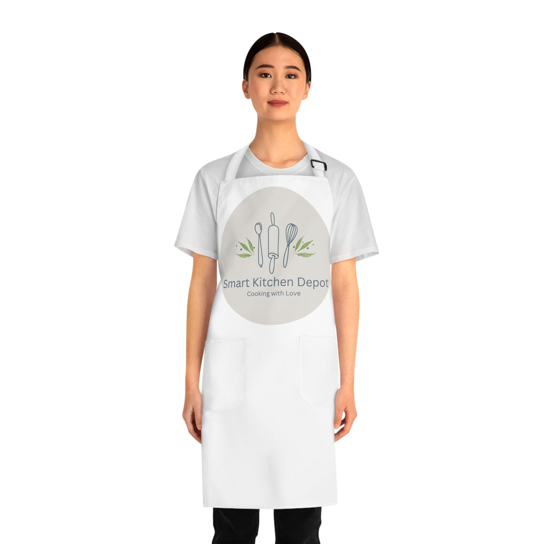 Smart Kitchen Depot Apron – "Cooking with Love" Chef Apron