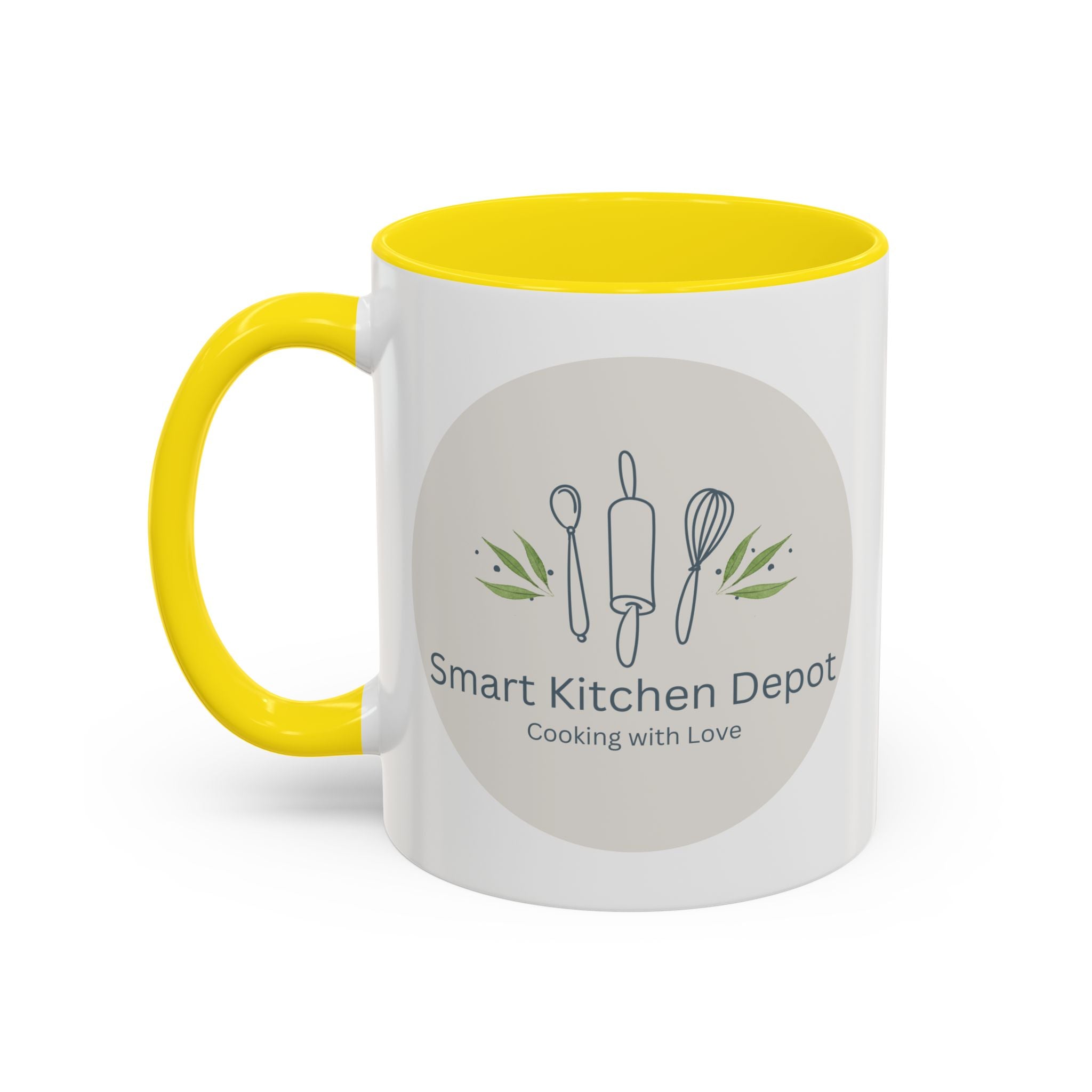 Smart Kitchen Depot Accent Mug — 11/15oz Coffee Cup