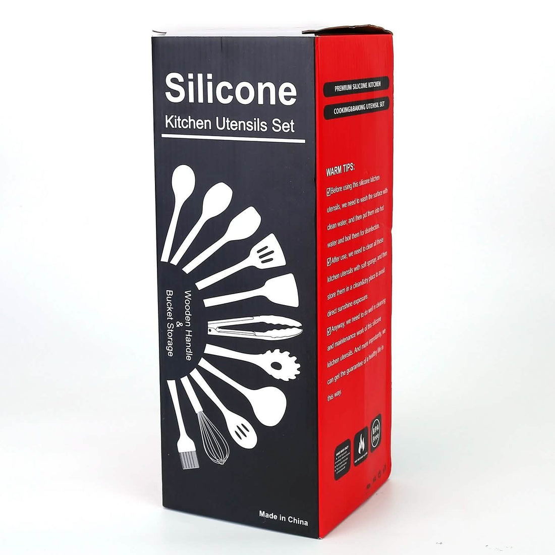 11-Piece: Silicone Cooking Utensil Set