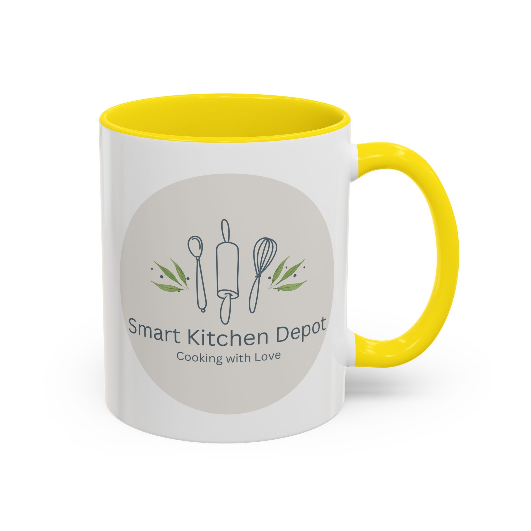 Smart Kitchen Depot Accent Mug — 11/15oz Coffee Cup
