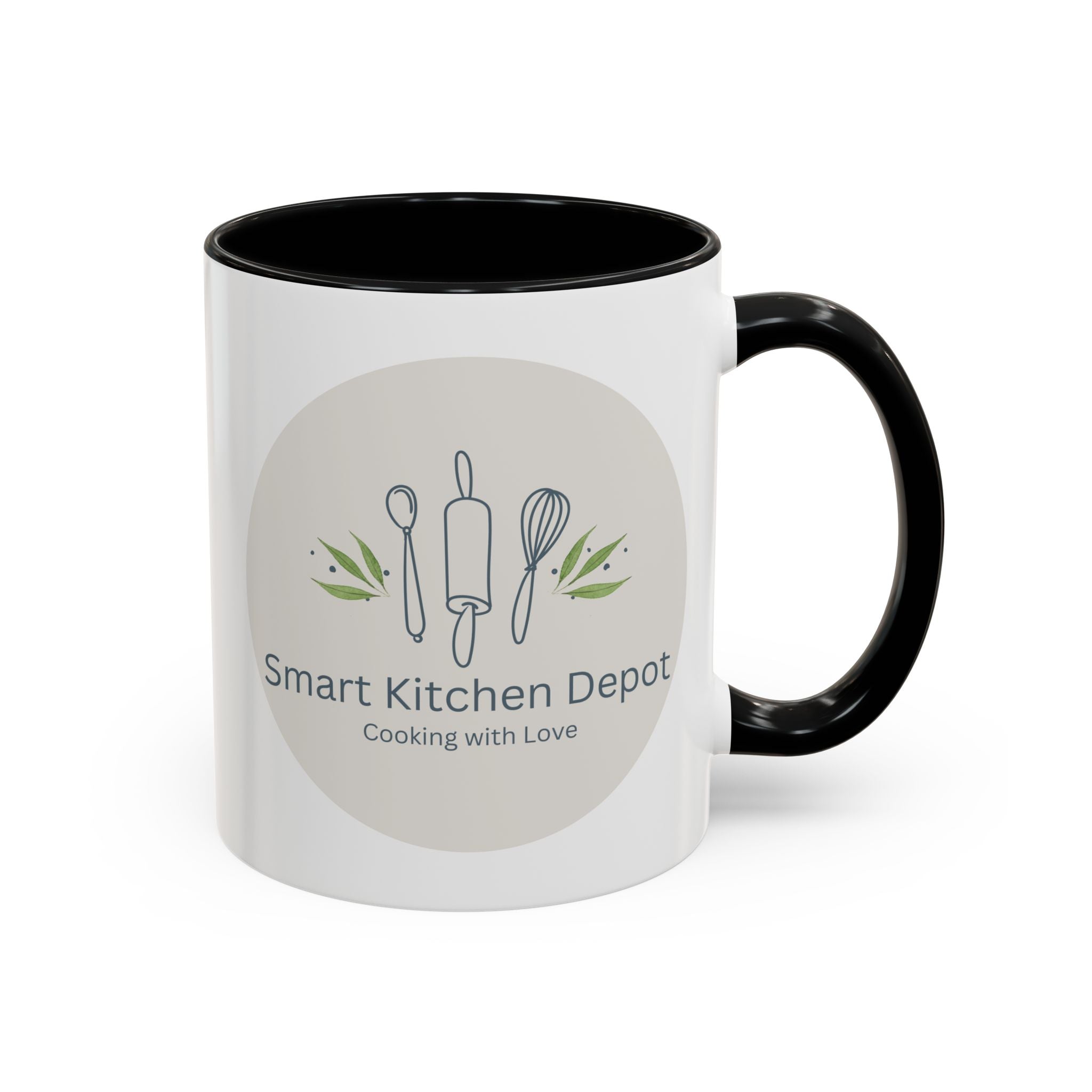 Smart Kitchen Depot Accent Mug — 11/15oz Coffee Cup