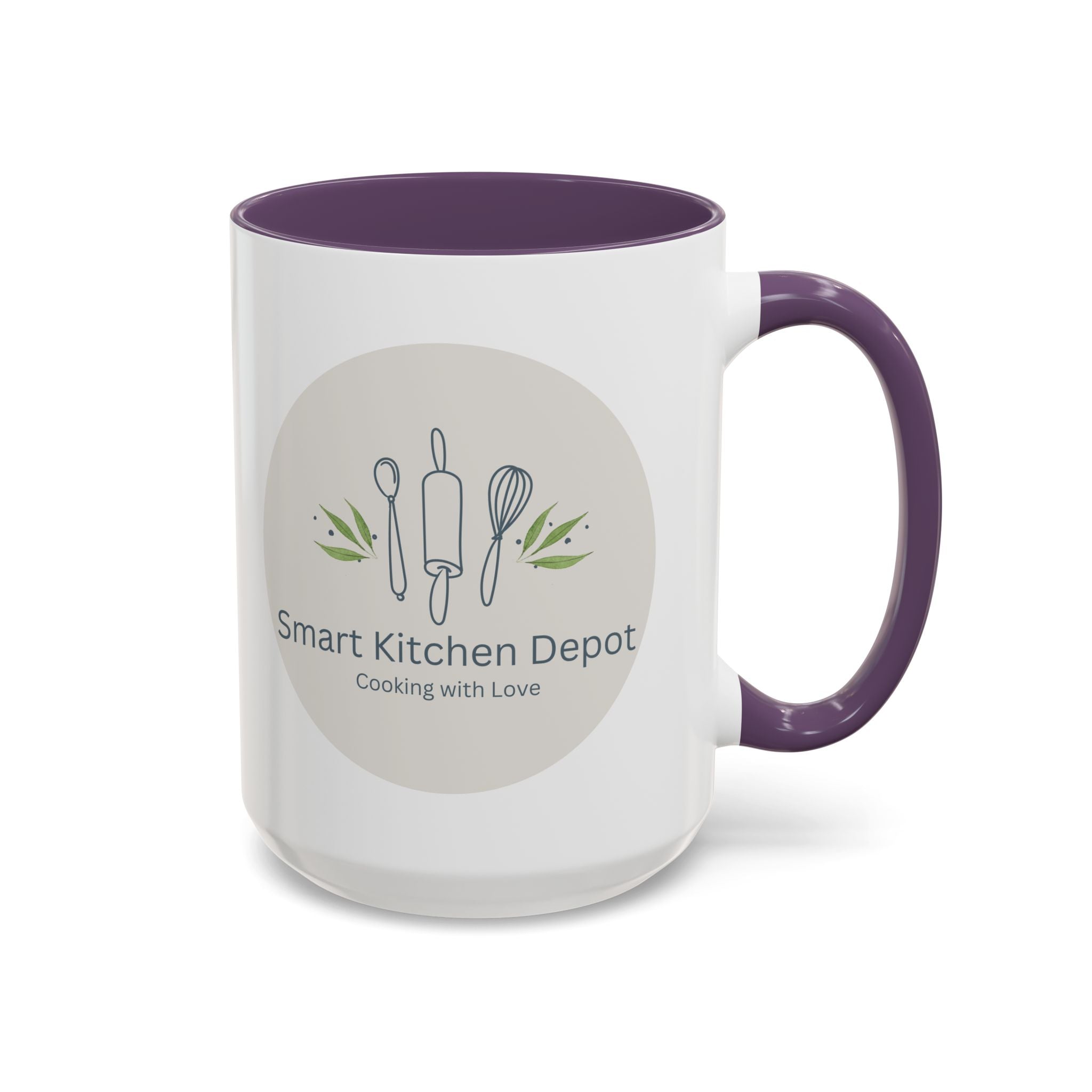 Smart Kitchen Depot Accent Mug — 11/15oz Coffee Cup