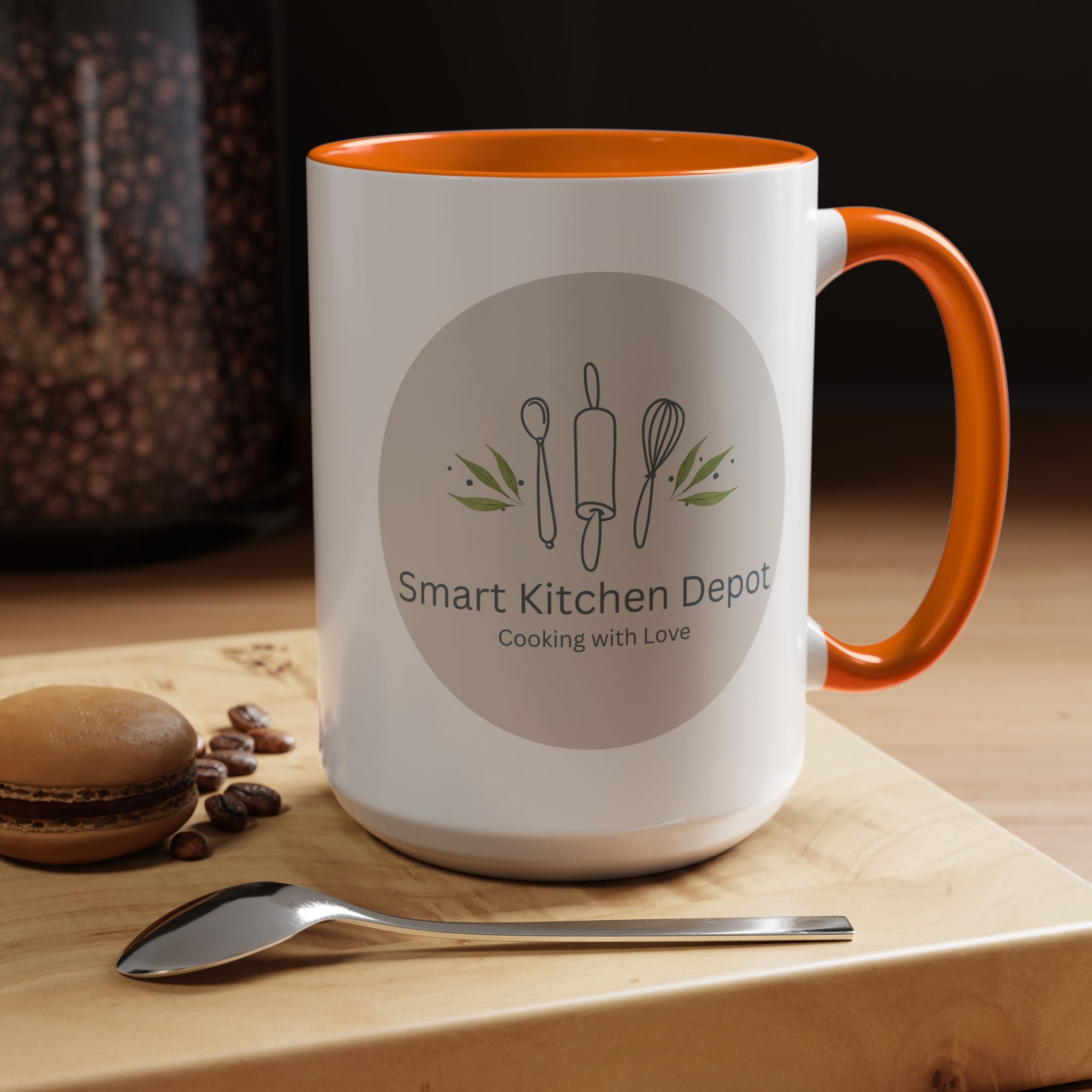 Smart Kitchen Depot Accent Mug — 11/15oz Coffee Cup