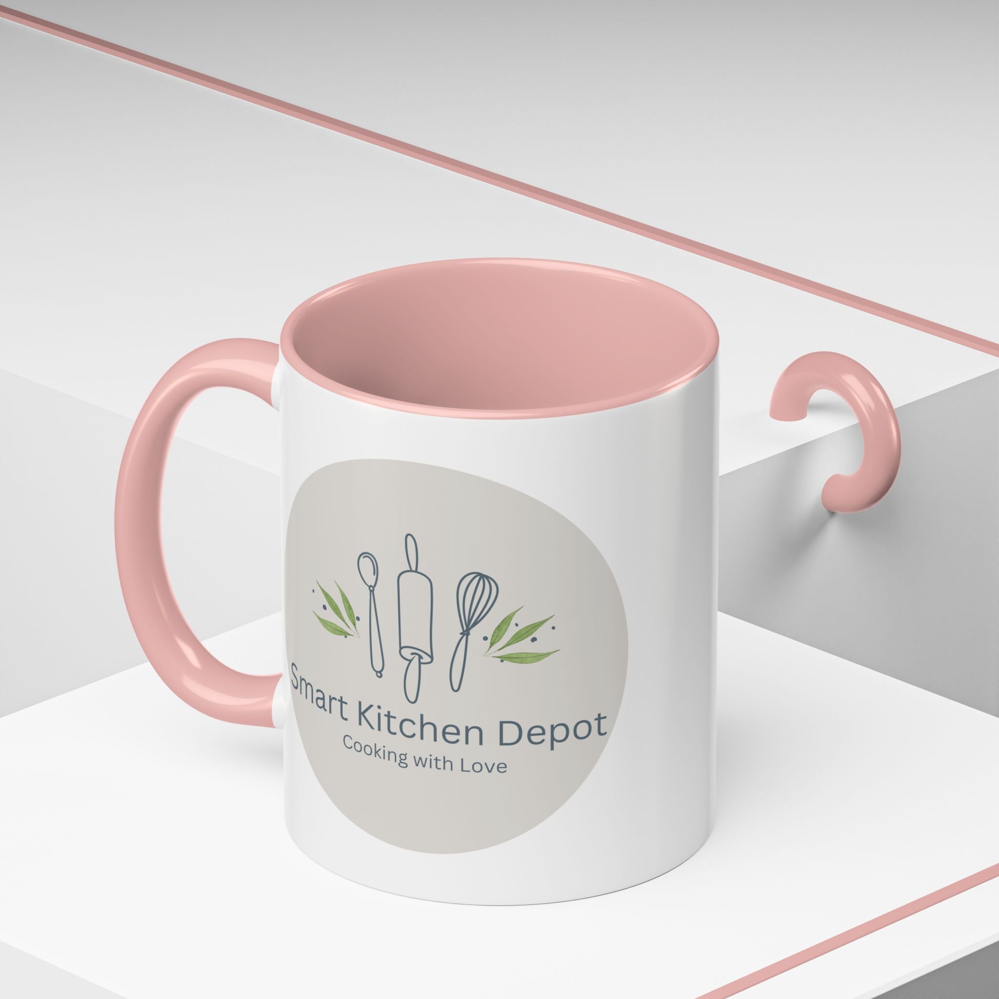 Smart Kitchen Depot Accent Mug — 11/15oz Coffee Cup