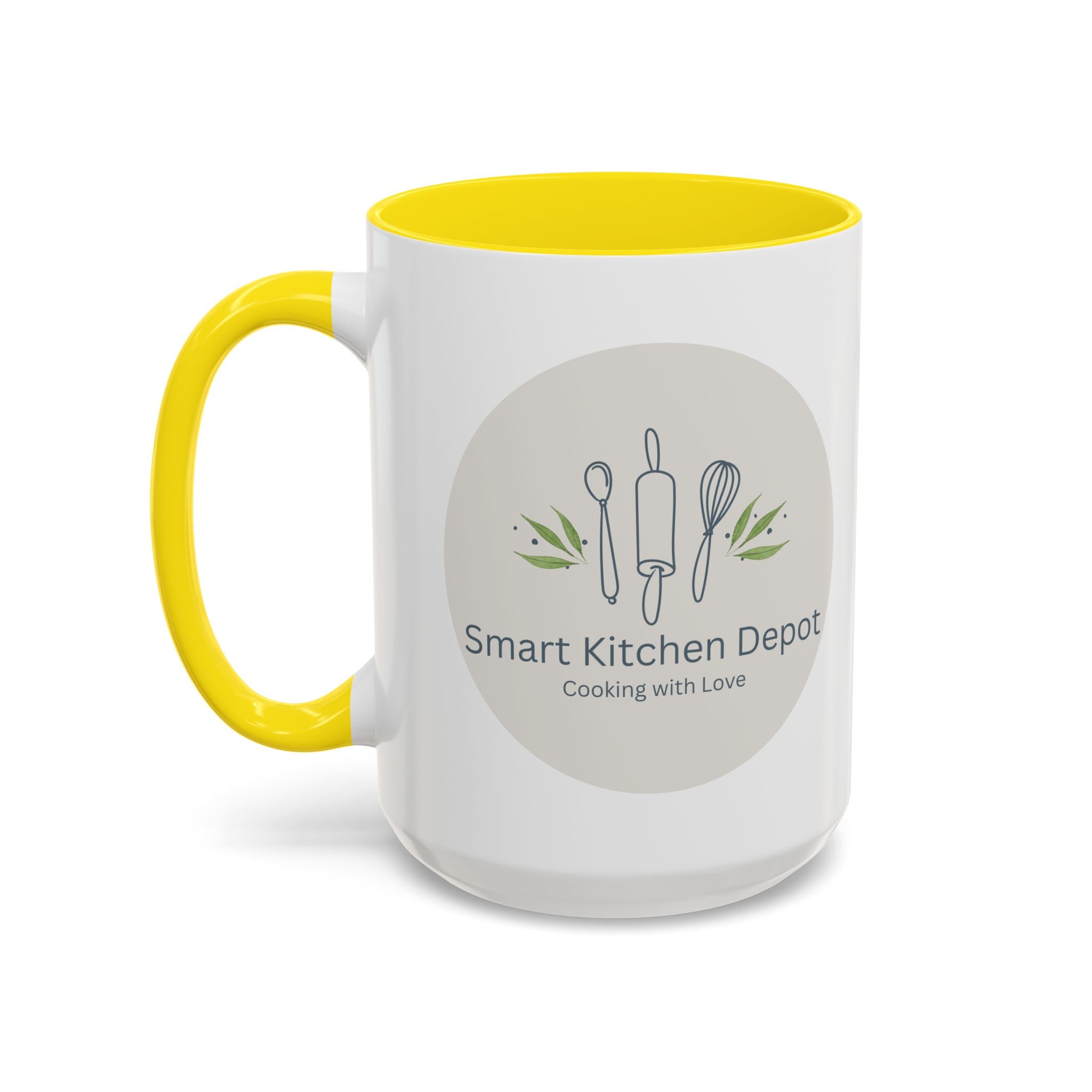 Smart Kitchen Depot Accent Mug — 11/15oz Coffee Cup