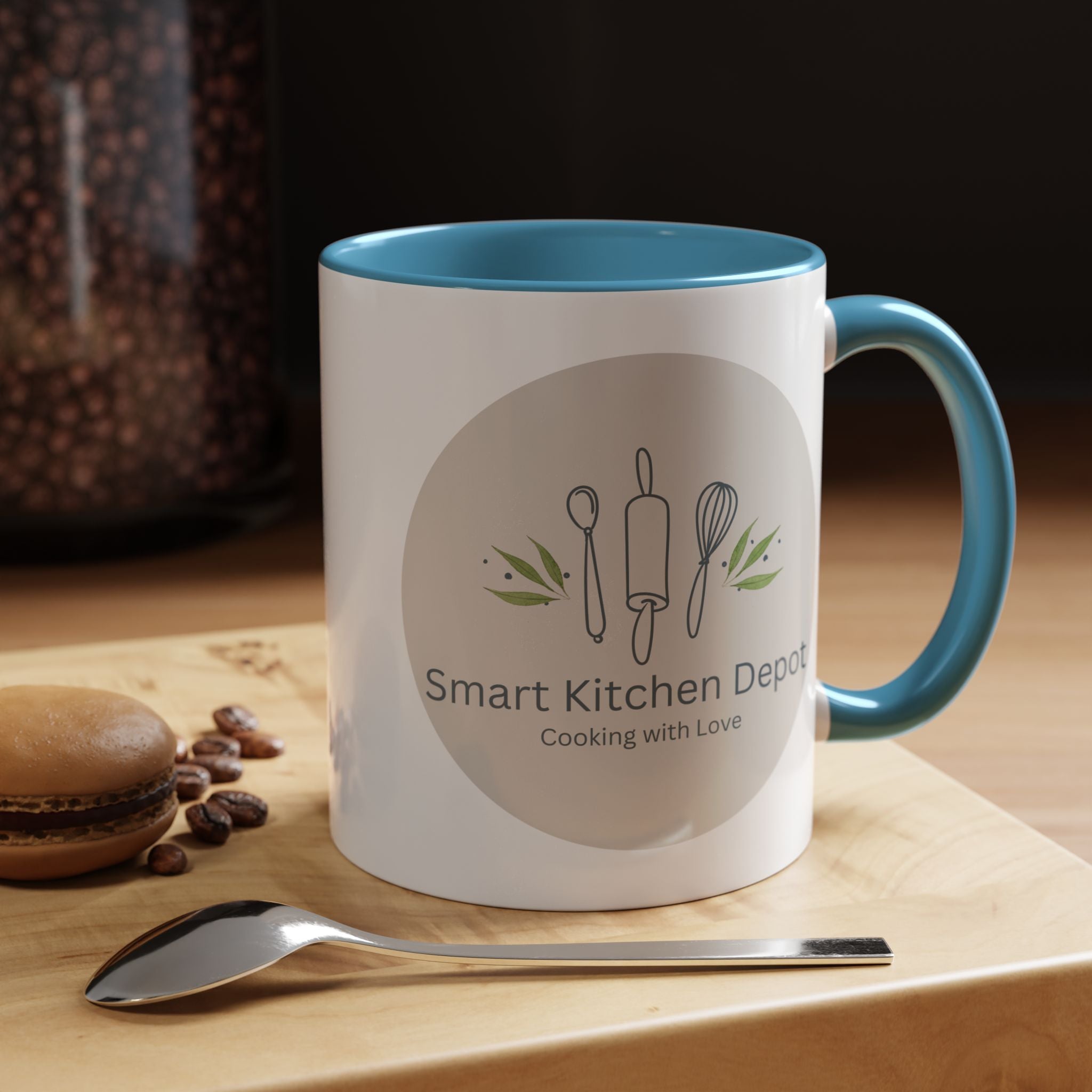 Smart Kitchen Depot Accent Mug — 11/15oz Coffee Cup