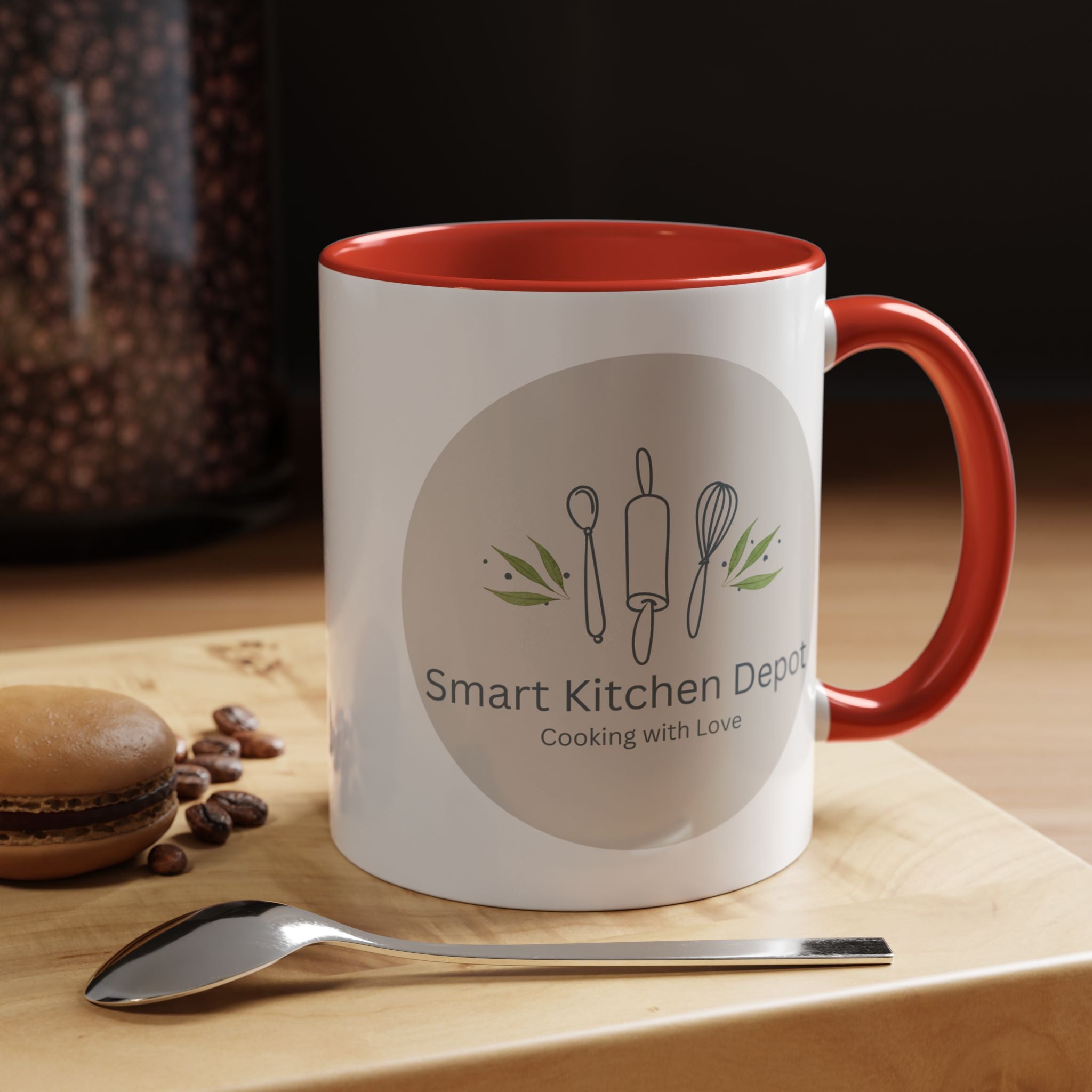Smart Kitchen Depot Accent Mug — 11/15oz Coffee Cup