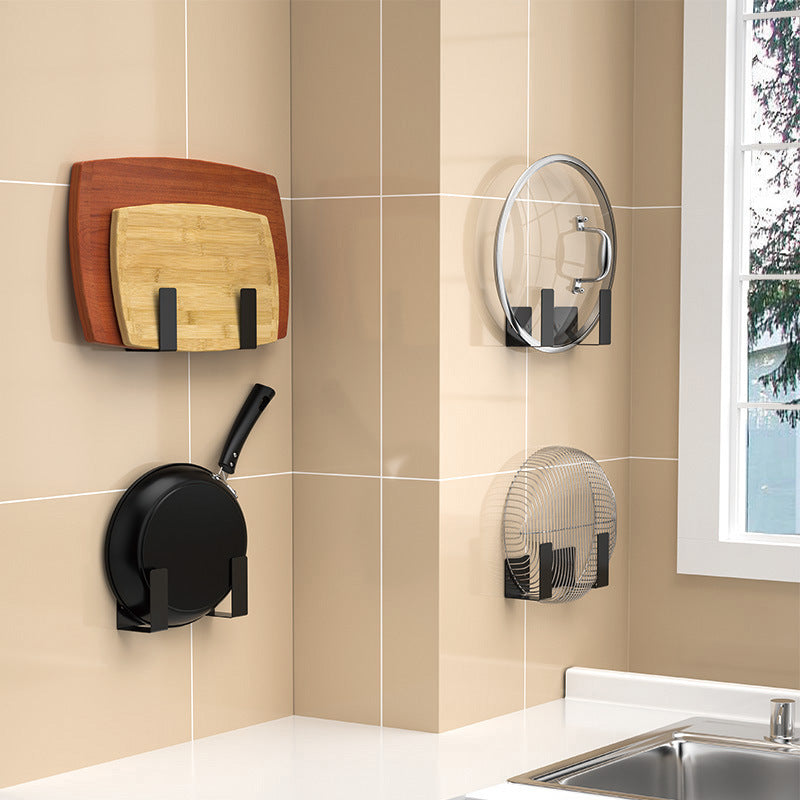 Perforation-free Wall-mounted Knife Storage Rack For Kitchen