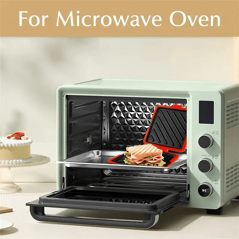 Quick & Crispy Toastie Maker – No Grill, No Mess, Just Microwave!
