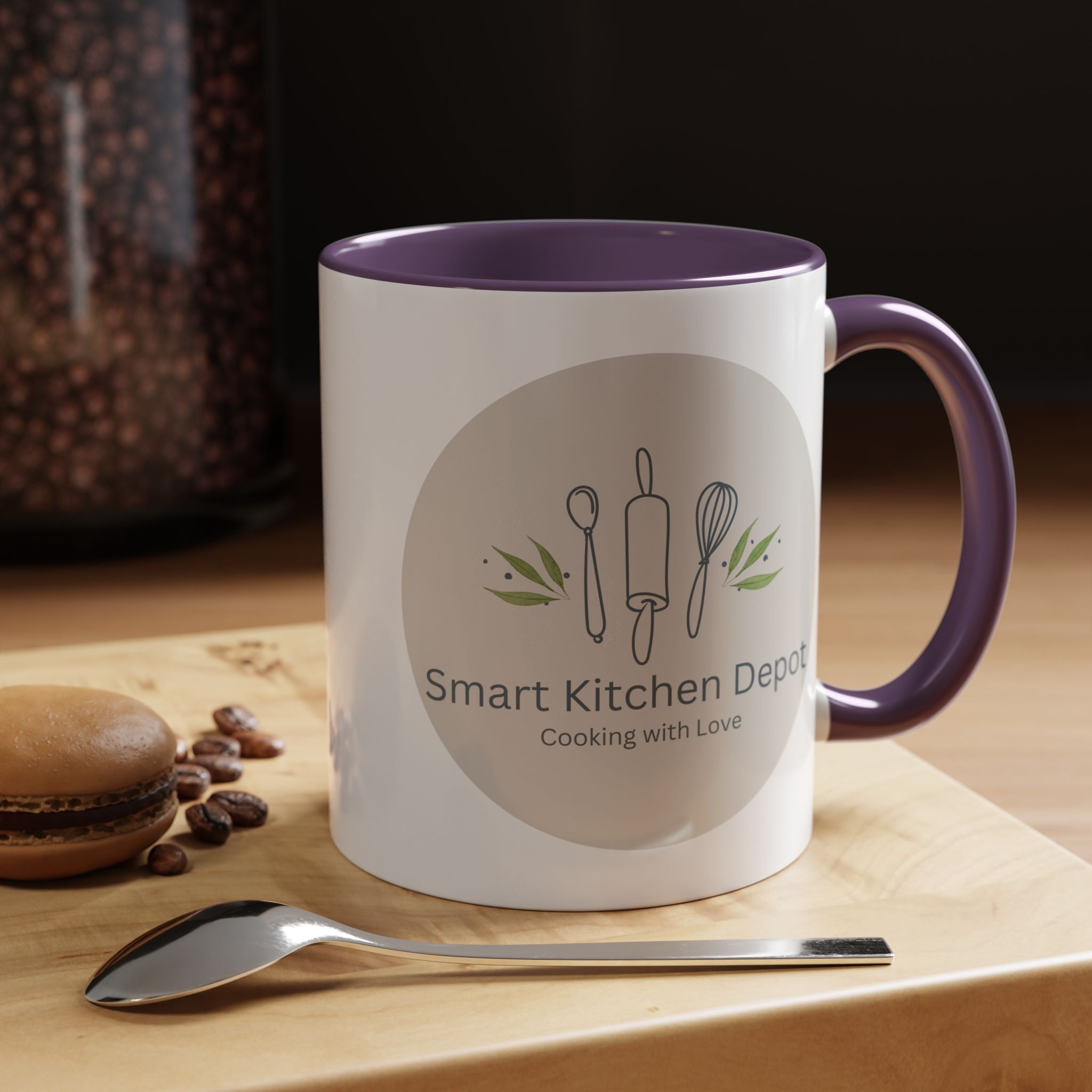 Smart Kitchen Depot Accent Mug — 11/15oz Coffee Cup