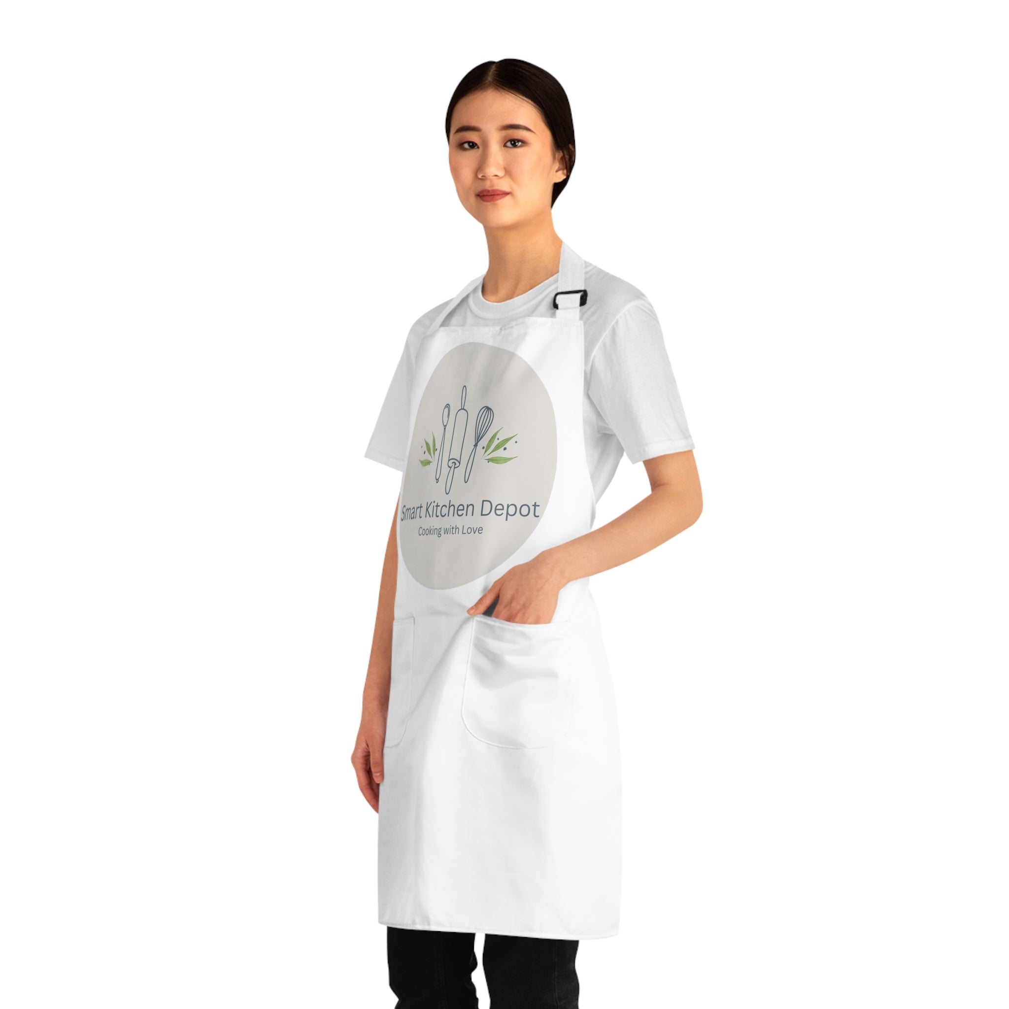 Smart Kitchen Depot Apron – "Cooking with Love" Chef Apron