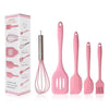 5-Pieces: Silicone Cooking Utensils Sets