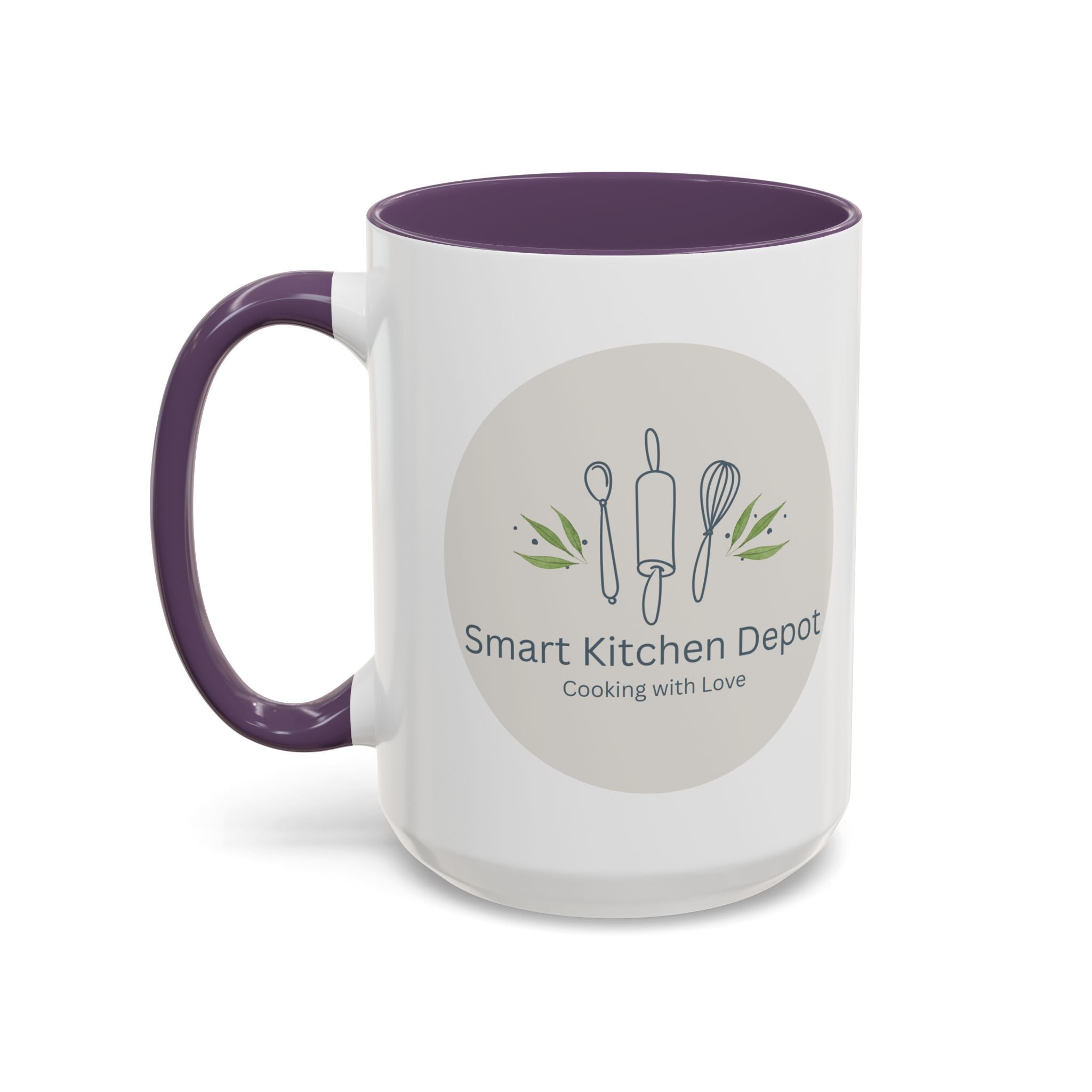 Smart Kitchen Depot Accent Mug — 11/15oz Coffee Cup