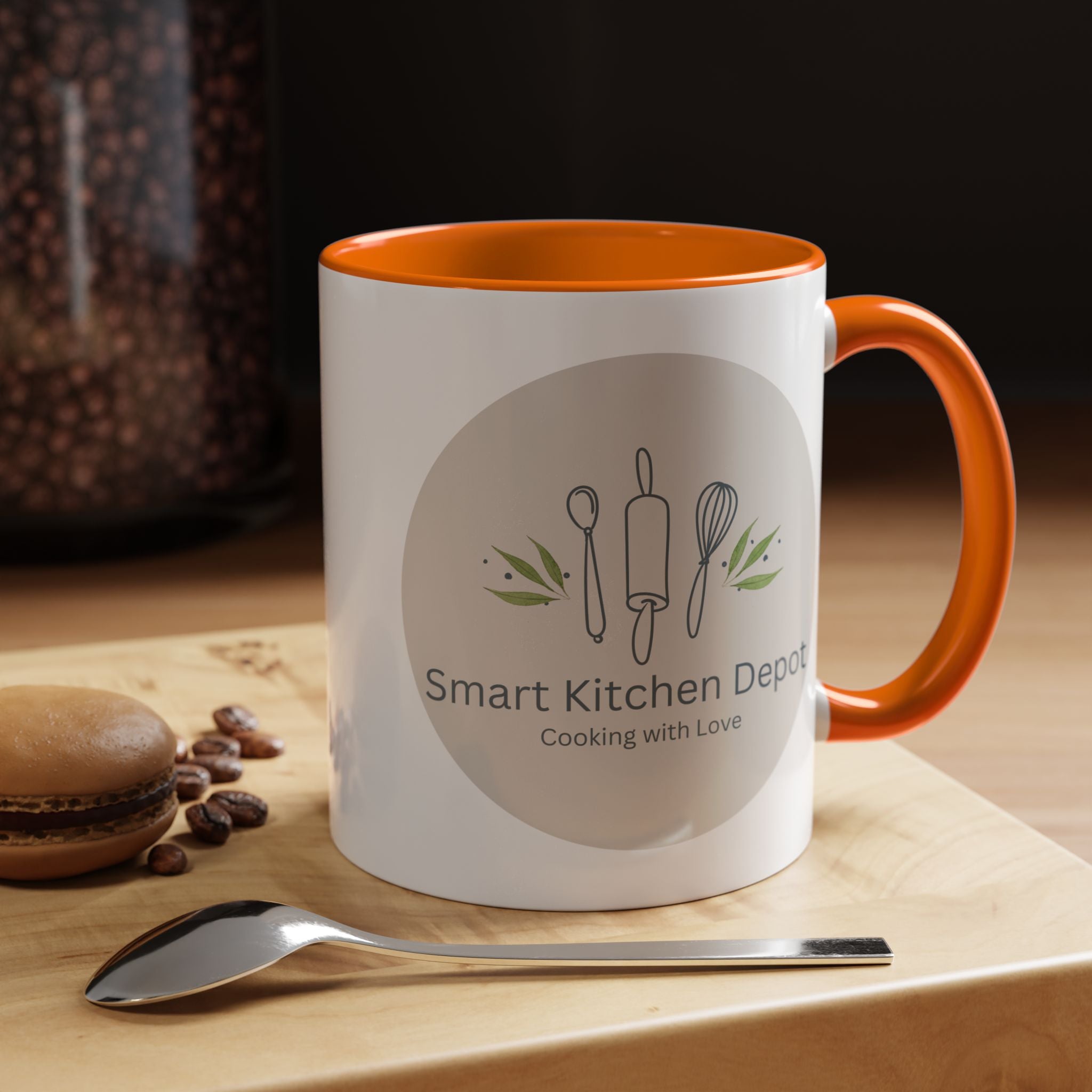 Smart Kitchen Depot Accent Mug — 11/15oz Coffee Cup
