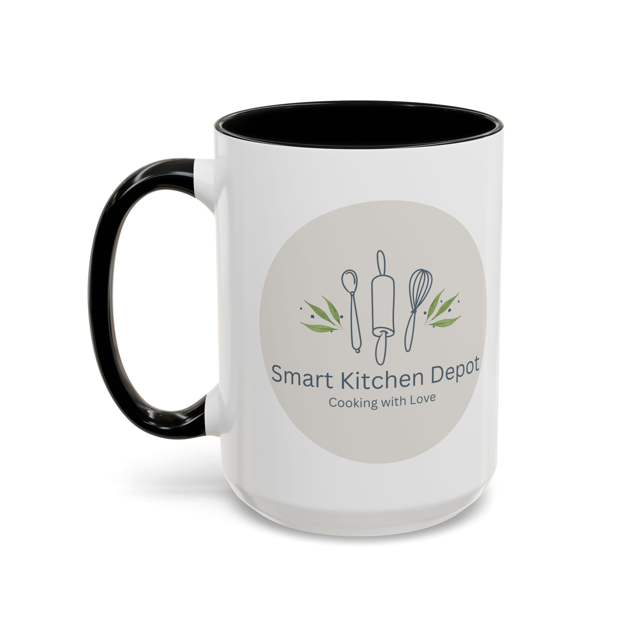 Smart Kitchen Depot Accent Mug — 11/15oz Coffee Cup