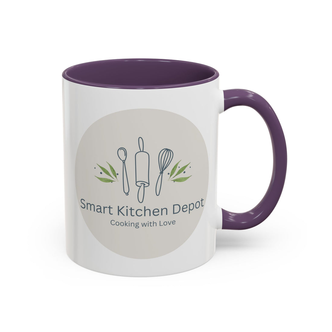 Smart Kitchen Depot Accent Mug — 11/15oz Coffee Cup