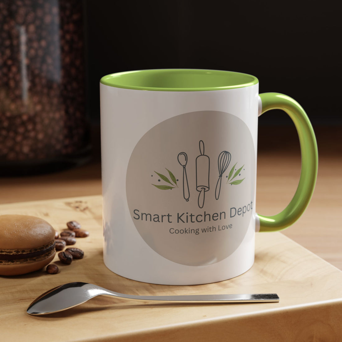 Smart Kitchen Depot Accent Mug — 11/15oz Coffee Cup