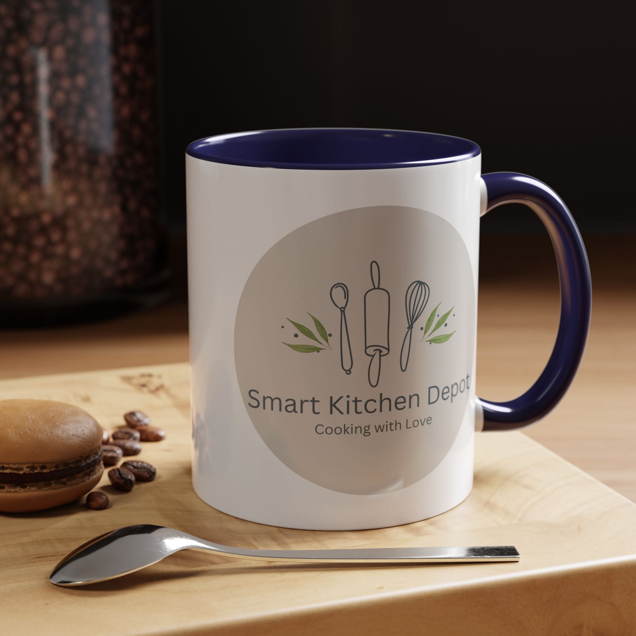 Smart Kitchen Depot Accent Mug — 11/15oz Coffee Cup