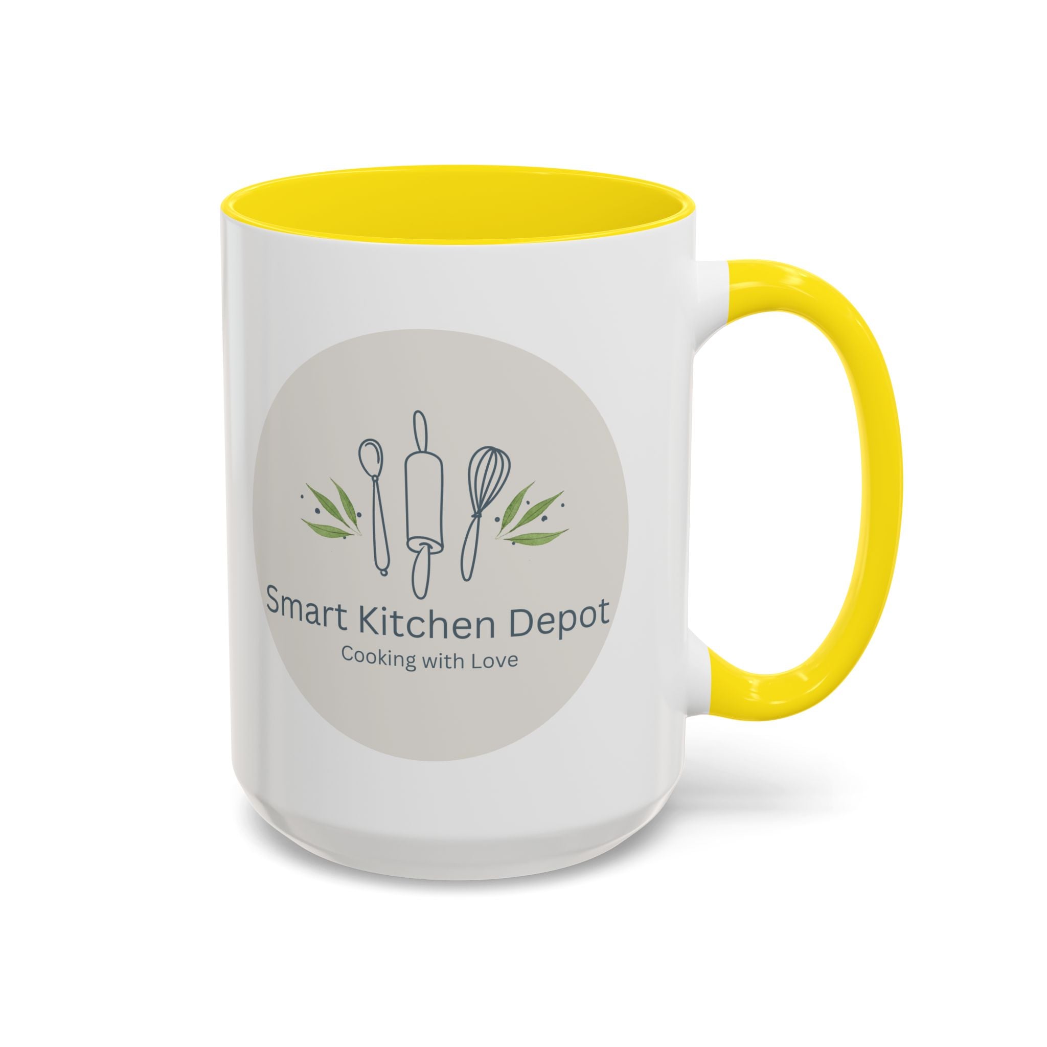 Smart Kitchen Depot Accent Mug — 11/15oz Coffee Cup