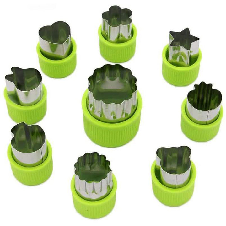 9-Pieces Set: LENK Vegetable Cutter Shapes