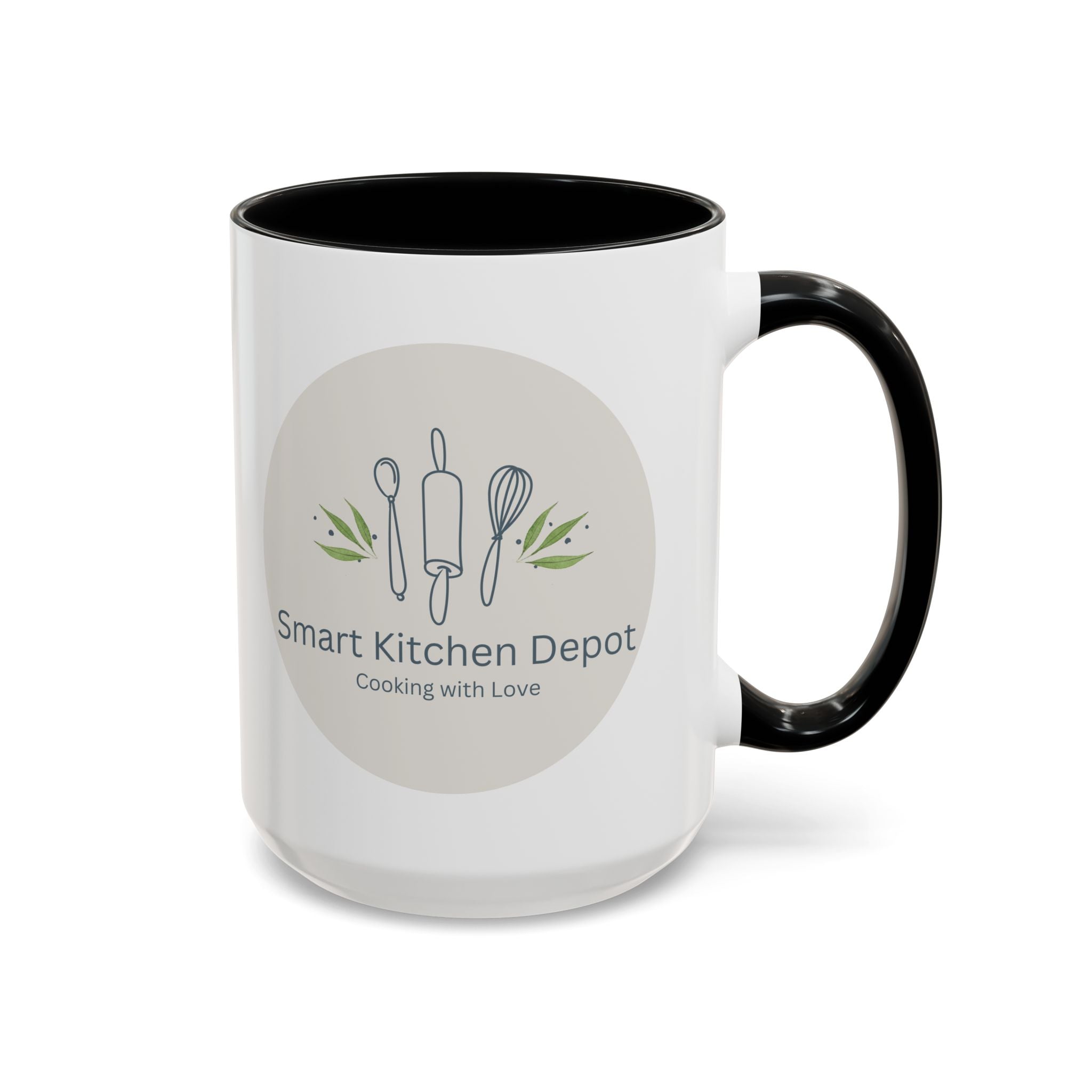 Smart Kitchen Depot Accent Mug — 11/15oz Coffee Cup