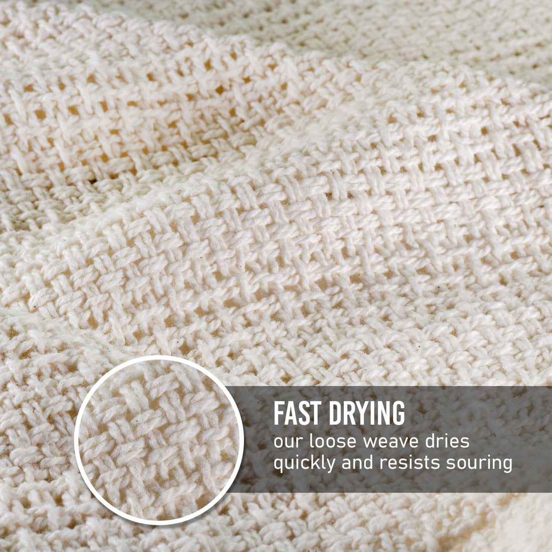 100% Cotton Kitchen Towels 24” x 15”