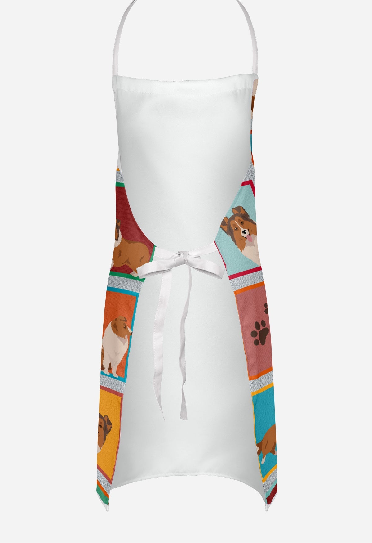 Lots of Sheltie Apron – Artist-Designed Kitchen, BBQ & Craft Apron