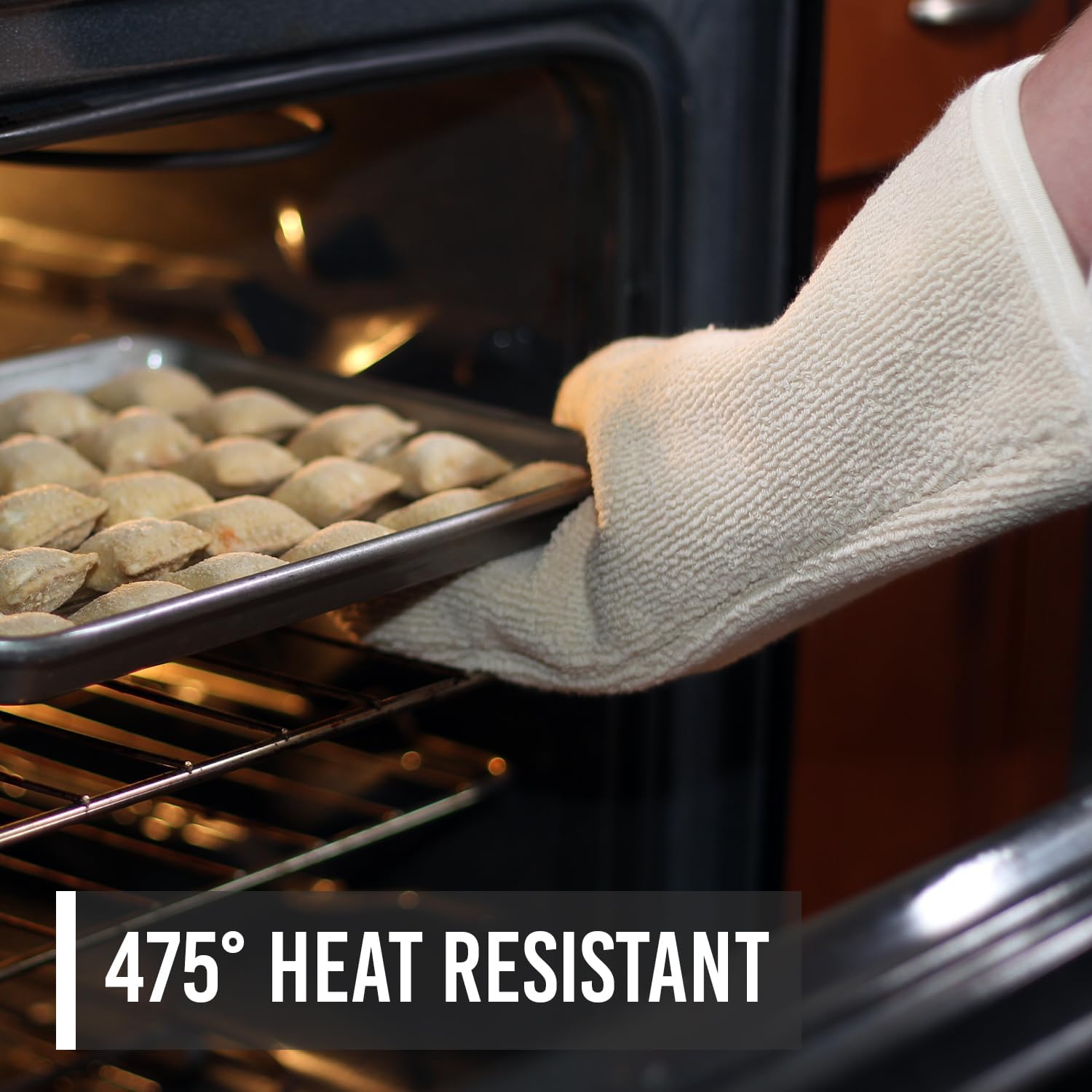 100% Cotton Pot Holders & Oven Mitt