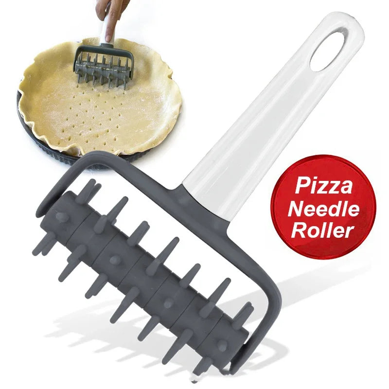 DecorBites™ Dough Roller Pastry Wheel Kitchen Baking Tools - Home Pizza Cookie Pie Bread Gadget