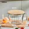 DecorBites™ Borosilicate Glass Measuring Cup Jug, Large Capacity for Baking, Cooking, Kitchen