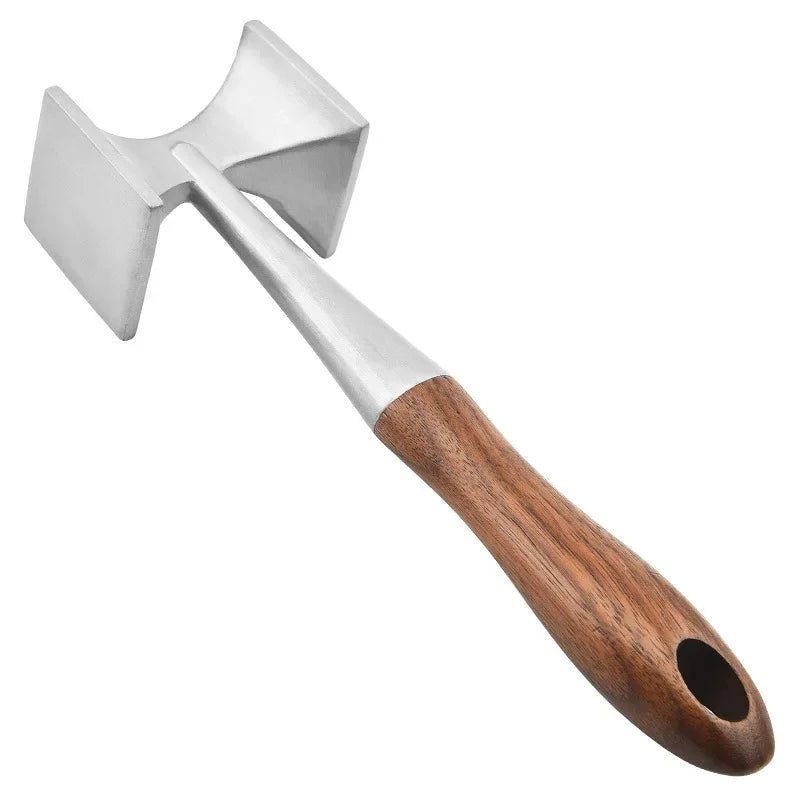 DecorBites™ Dual-sided Stainless Steel Meat Tenderizer Hammer