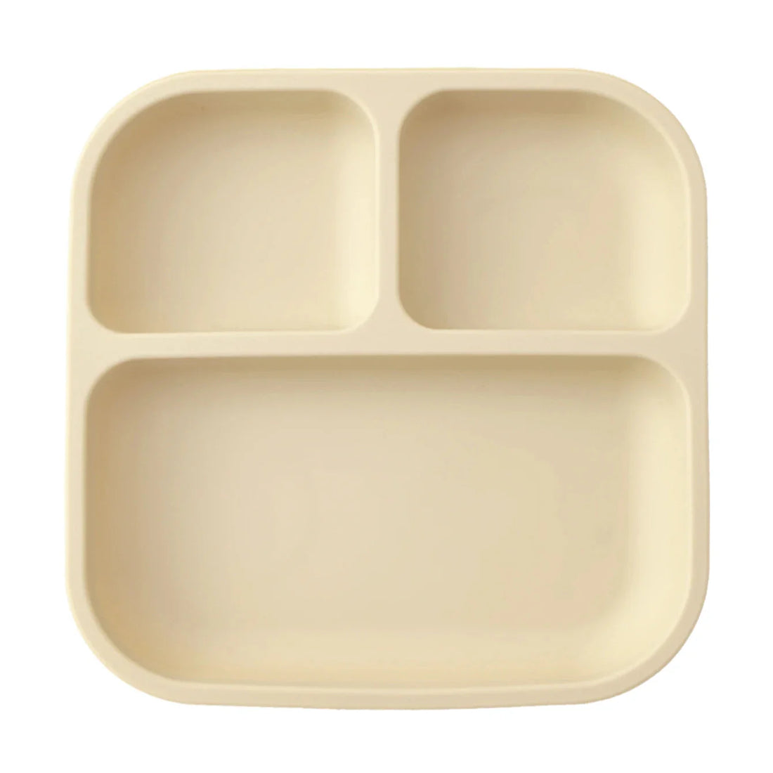 BPA Free Silicone Divided Suction Baby Plate