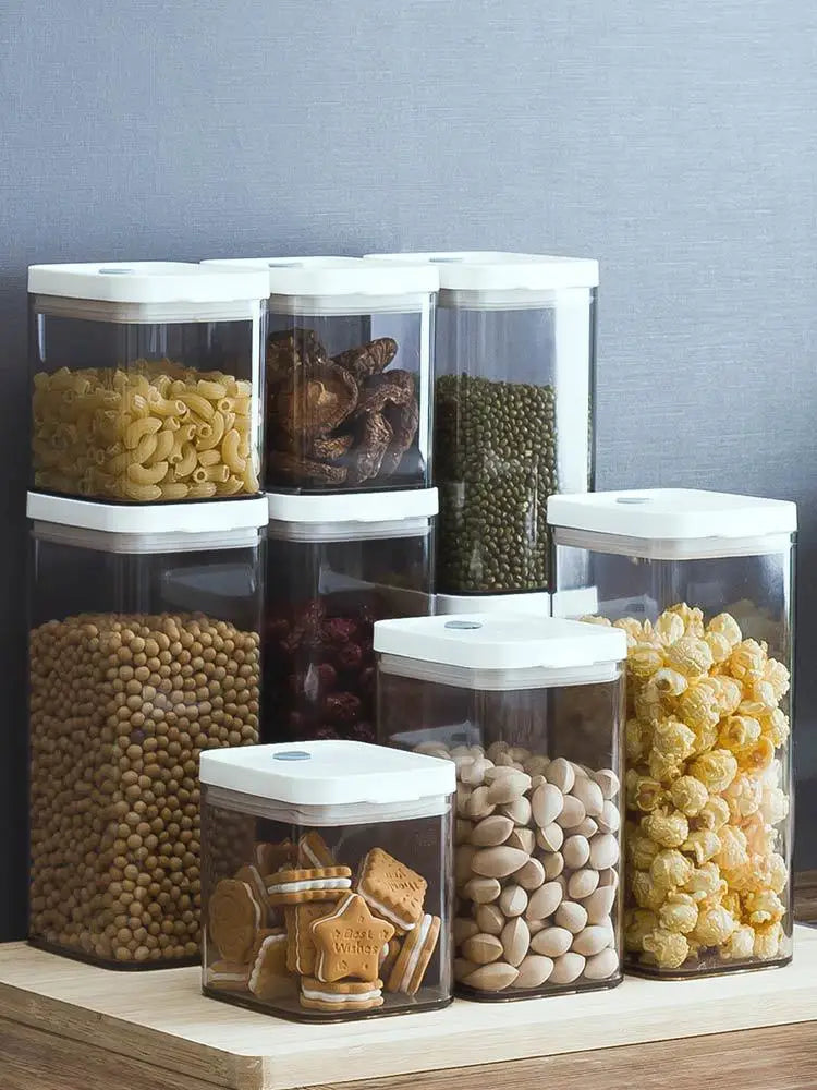 DecorBites™ Bulk Hermetic Food Storage Container Plastic Organizer