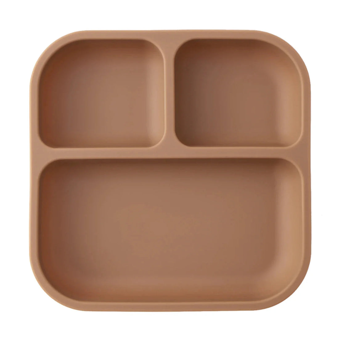 BPA Free Silicone Divided Suction Baby Plate