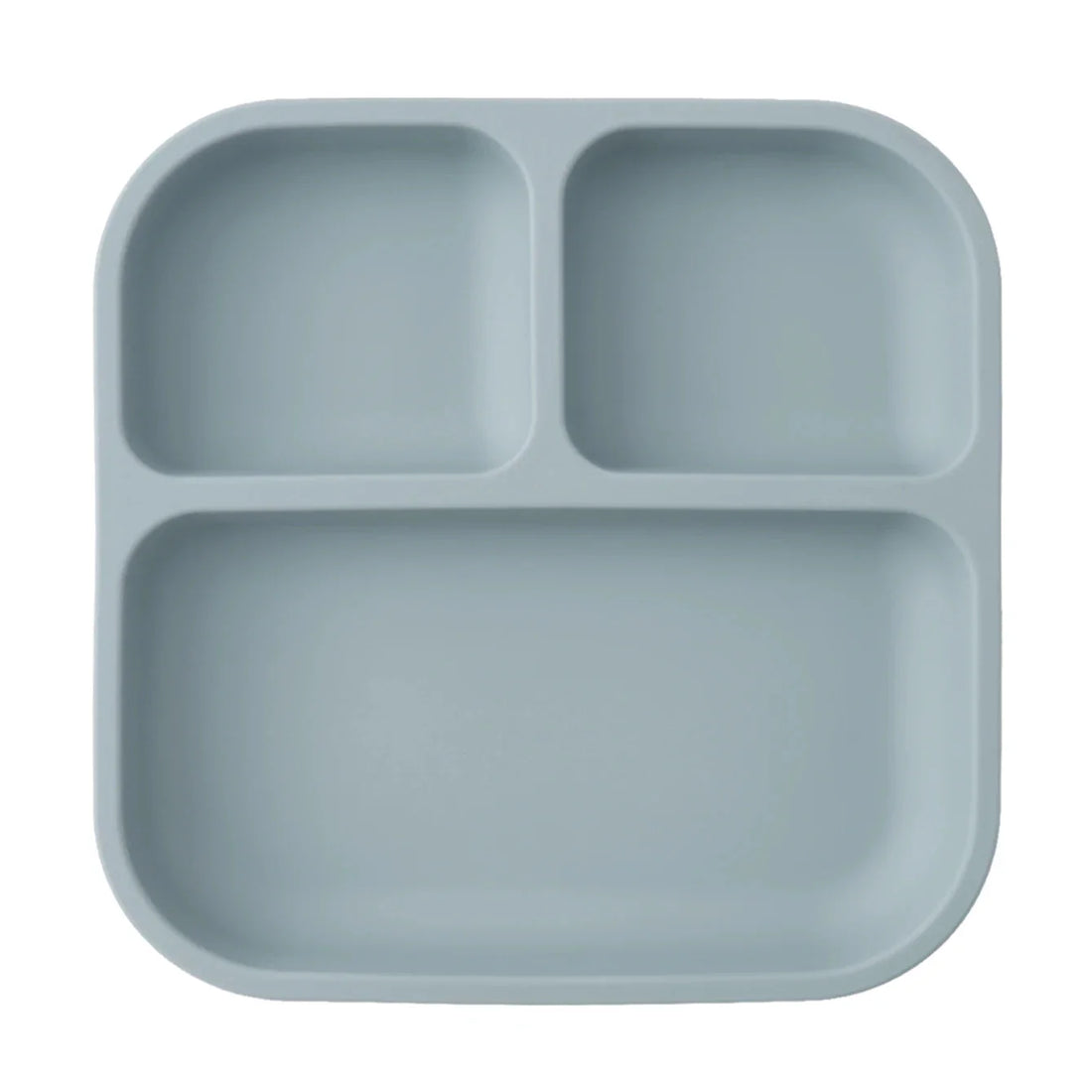 BPA Free Silicone Divided Suction Baby Plate