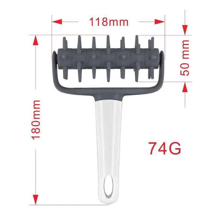 DecorBites™ Dough Roller Pastry Wheel Kitchen Baking Tools - Home Pizza Cookie Pie Bread Gadget