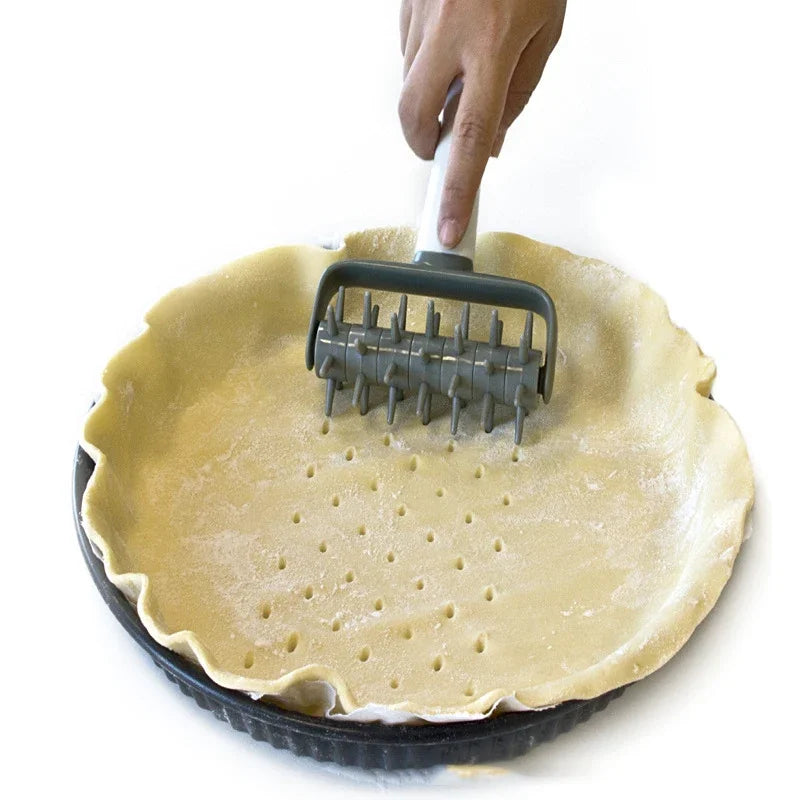 DecorBites™ Dough Roller Pastry Wheel Kitchen Baking Tools - Home Pizza Cookie Pie Bread Gadget