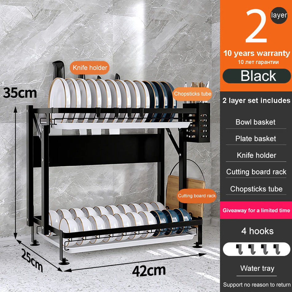 Kitchen Storage Rack Stainless Steel
