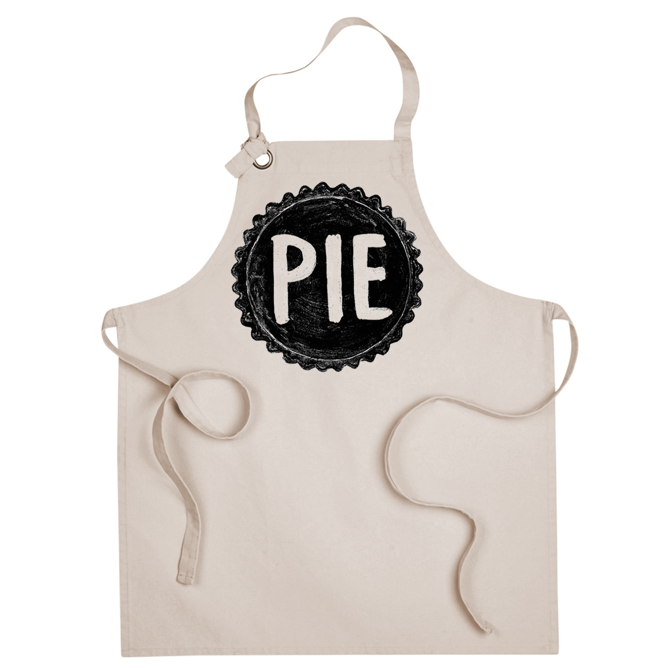 Pie Baker's Canvas Cooking Apron | Screen Printed Pie Apron