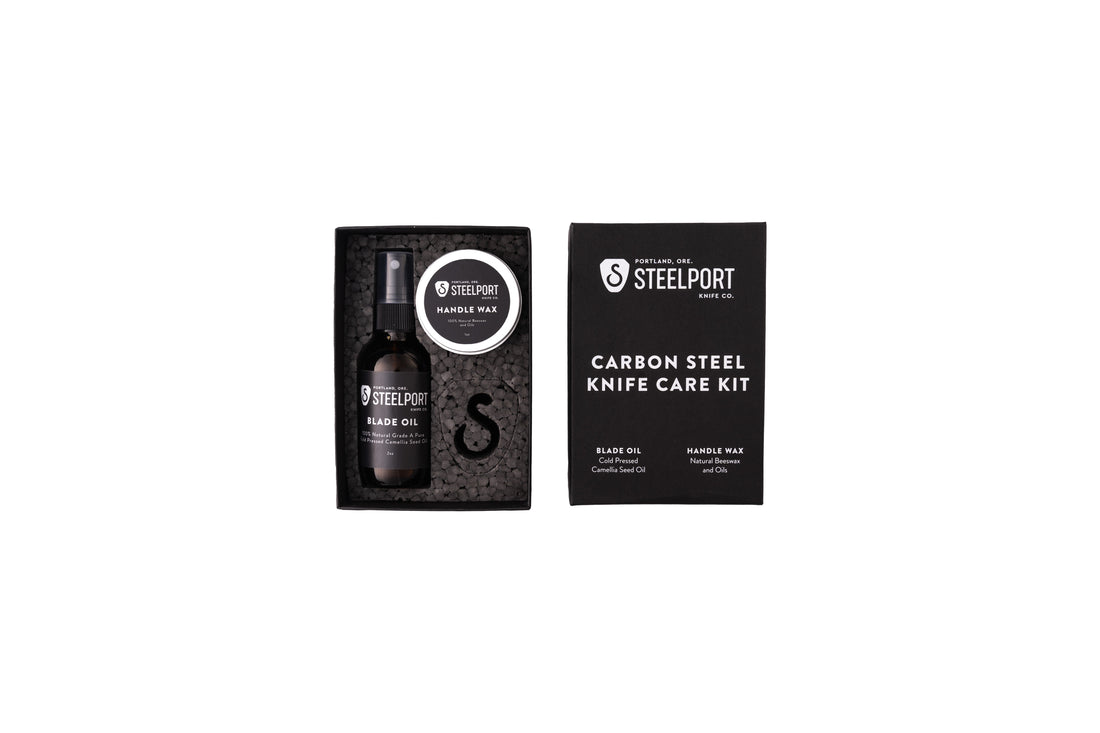 Carbon Steel Knife Care kit